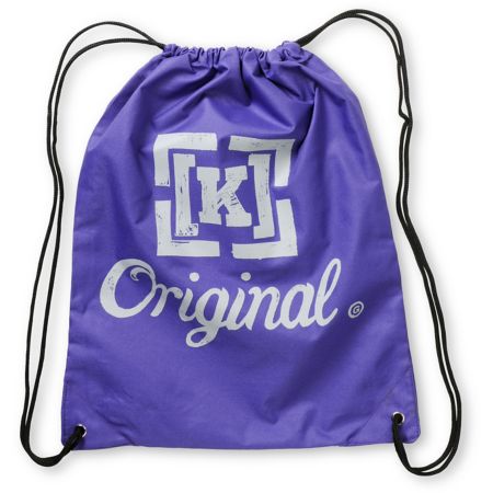 KR3W Original Purple Drawstring Bag