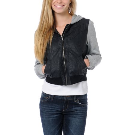 Lost Forest Black Crinkle Jacket