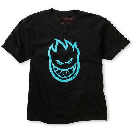 Spitfire Boys Bighead Black Tee Shirt