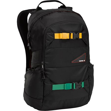 Burton Day Hiker Bombaclot Black & Rasta Laptop Backpack