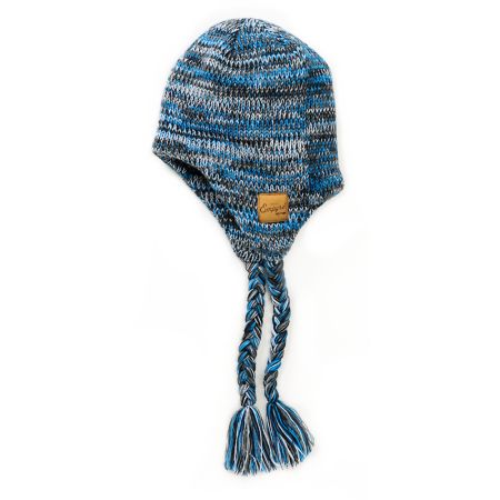 Empyre Granule Black Earflap Beanie