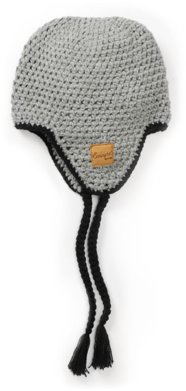 Empyre Yukon Grey Earflap Beanie