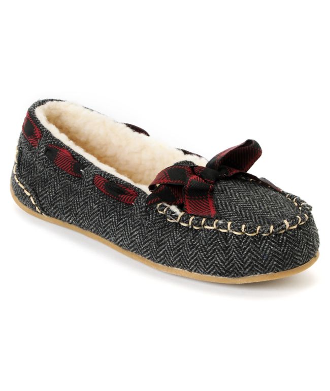 Rocket Dog Girls Regan Twinnings Tweed Slippers
