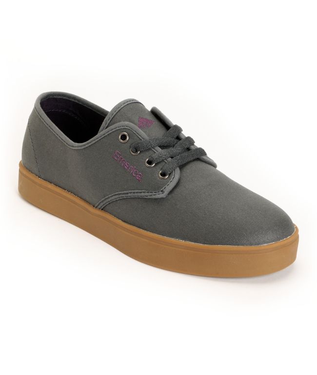 Emerica Laced Graphite Canvas Shoe