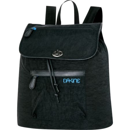 Dakine Sophia Black Crinkle Tote Backpack