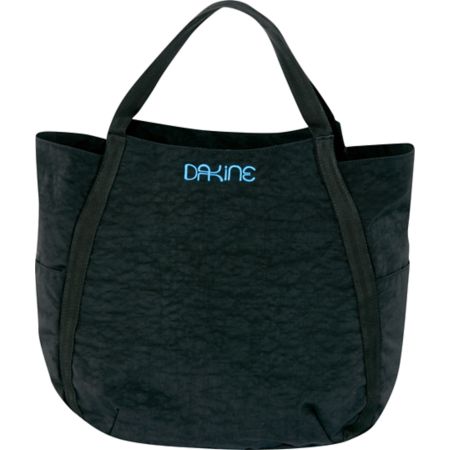 Dakine Havana Black Crinkle Tote Bag