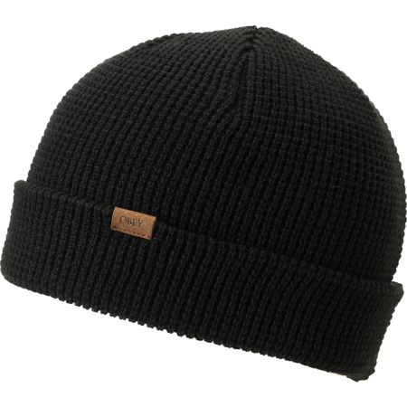 Obey Tahoe Black Beanie