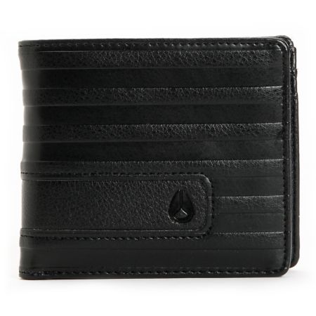 Nixon Showdown Black Line Bifold Wallet