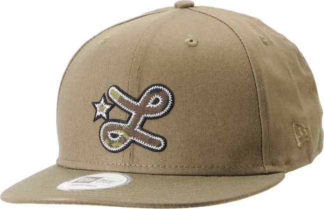 LRG Camo L Army Green Snapback Hat