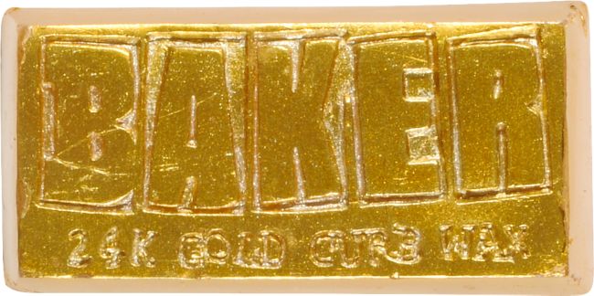 Baker 24K Gold Skateboard Curb Wax