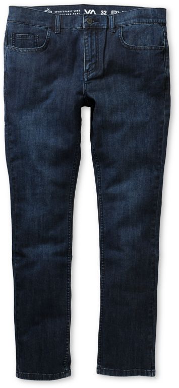 RVCA Spanky II Worn Blue Super Skinny Jeans