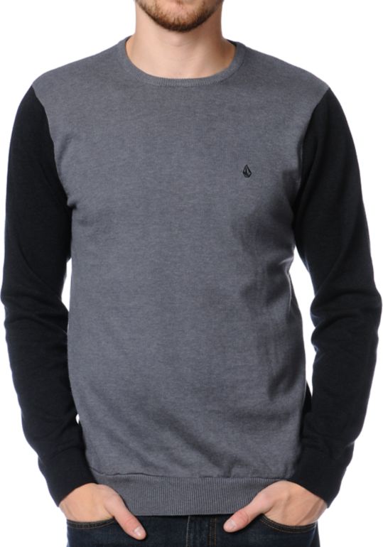 Volcom Othercircle Grey Crewneck Sweater