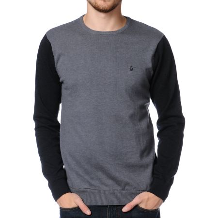 Volcom Othercircle Grey Crewneck Sweater