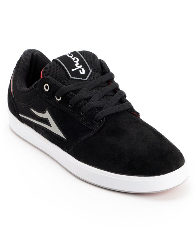 Lakai x Chocolate Linden Black Skate Shoes