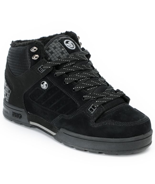 DVS Militia Black Nubuck Boot