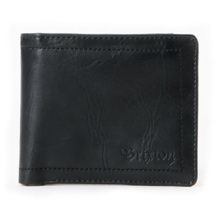 Brixton Chord Black Bifold Wallet