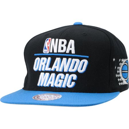 NBA Mitchell and Ness Orlando Magic Media Day Snapback Hat