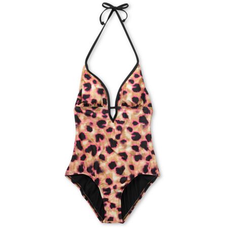 Hurley Animal Print One Piece Bathing Suit