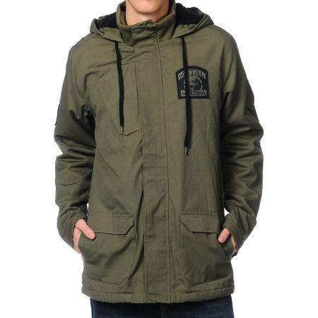 Metal Mulisha Sustain Green Hooded Jacket