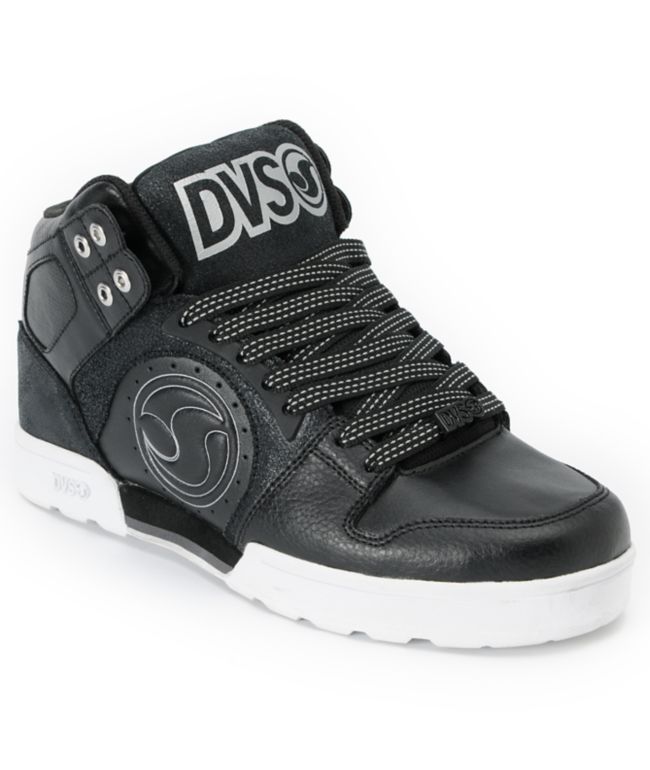 DVS Aces High Boot Black & White Shoe
