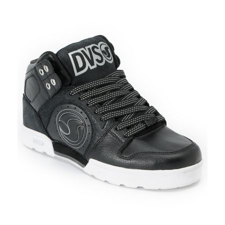DVS Aces High Boot Black & White Shoe