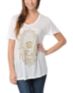 Obey Girls All Eye White Beau Tee Shirt
