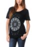 Obey Girls Starmap Black Beau Tee Shirt