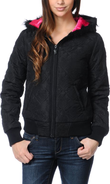 Metal Mulisha Girls Luscious Black Jacket
