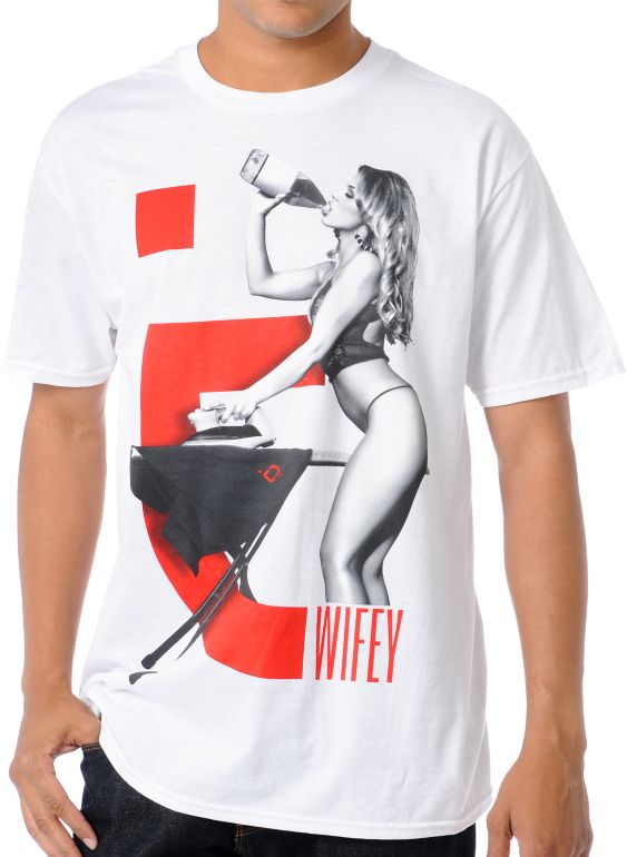 TMLS Wifey 7 White Tee Shirt