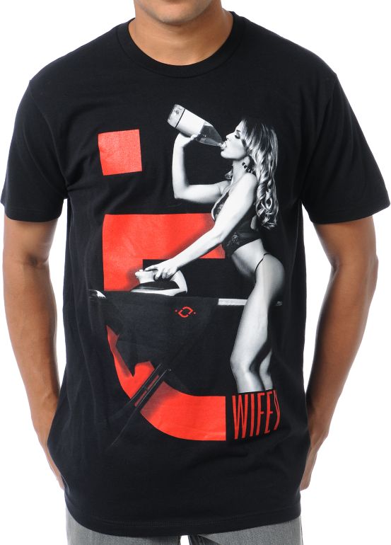 TMLS Wifey 7 Black Tee Shirt