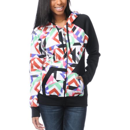 Volcom Girls Super Stylo Hydro Tech Fleece Jacket