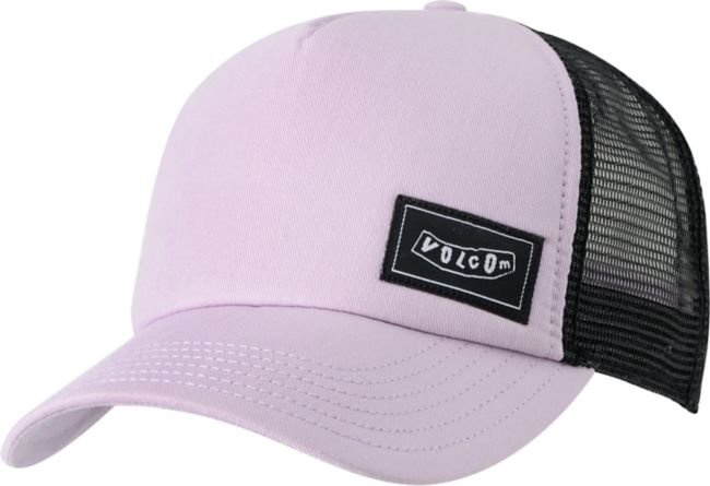 Volcom Girls Simple Stone Cheese Purple Snapback Hat