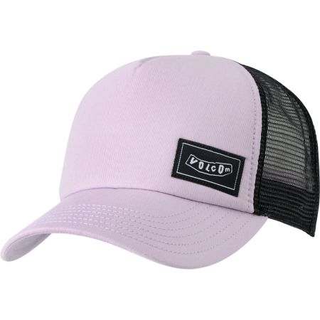 Volcom Girls Simple Stone Cheese Purple Snapback Hat