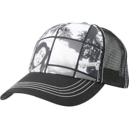 Billabong x Bob Marley Jahman Black Trucker Hat