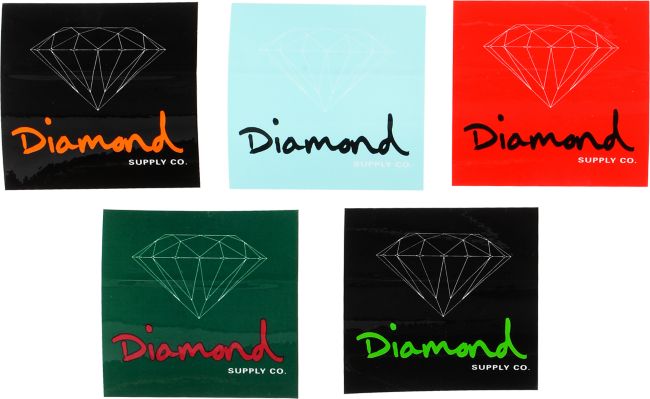 Diamond Supply OG Sign Sticker