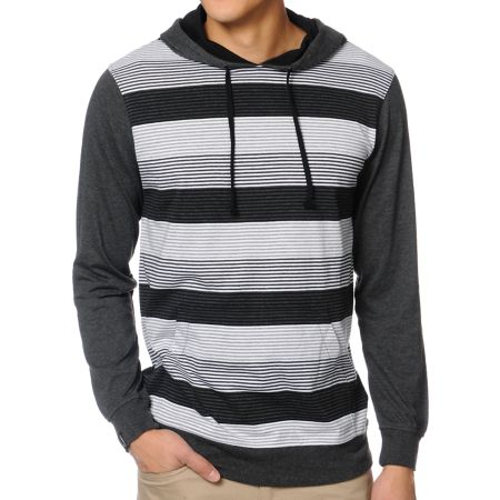 Empyre JK Dark Grey Pullover Hooded Shirt