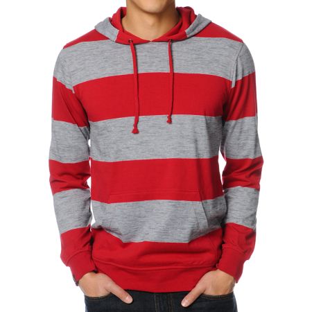 Empyre Snap Attack Red Pullover Hooded Shirt