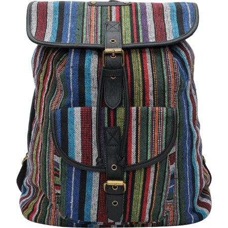 Hurley Girls Market Stripe Rucksack Backpack