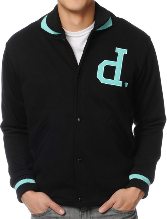 Diamond Supply Co. Unpolo Black Varsity Jacket