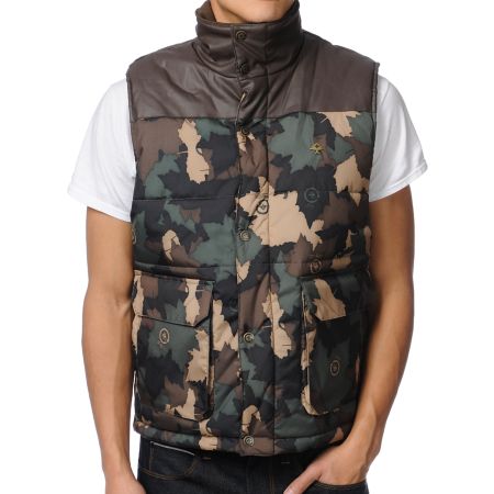 LRG Root Down Camo Vest