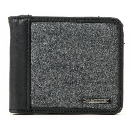 Vans Graham Grey & Black Bifold Wallet