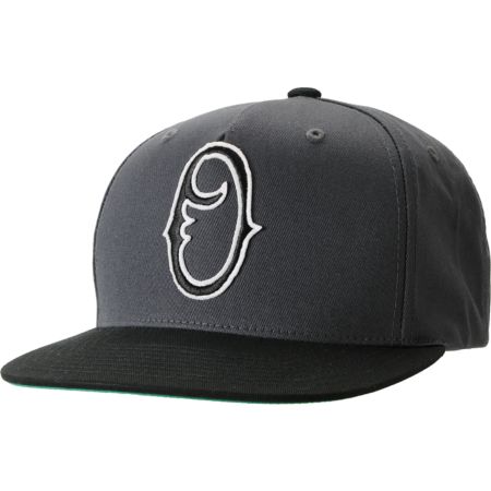Obey Staple Grey & Black Snapback Hat