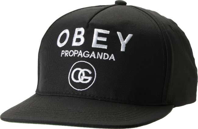 Obey Coco Black Snapback Hat