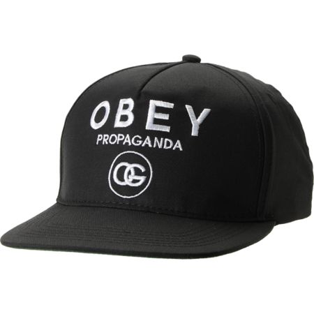 Obey Coco Black Snapback Hat
