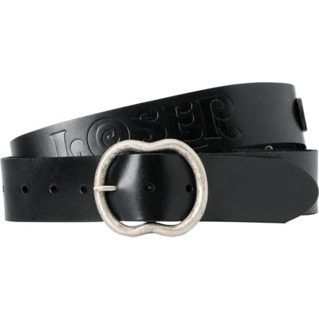 Loser Machine Union Black Leather Belt