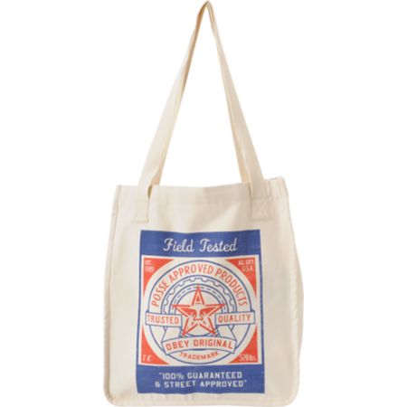 Obey Feedsack Natural Tote Bag