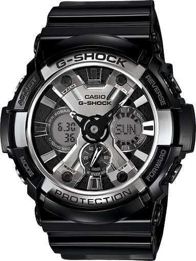 G-Shock GA200BW-1A X-Large Black Watch