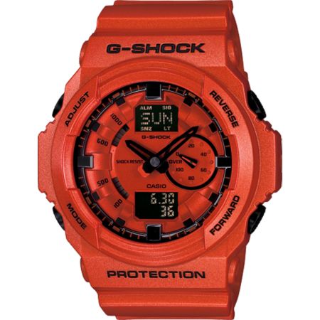 G-Shock GA150A-4A Metallic Orange Watch