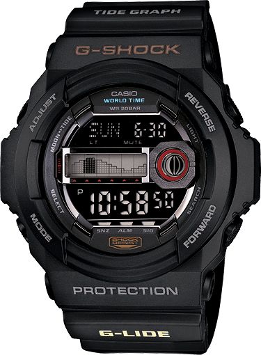 G-Shock GLX150-1 G-Lide Black Watch