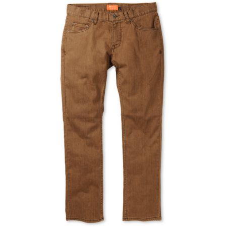 Matix MJ Harvest Worn Brown Slim Jeans